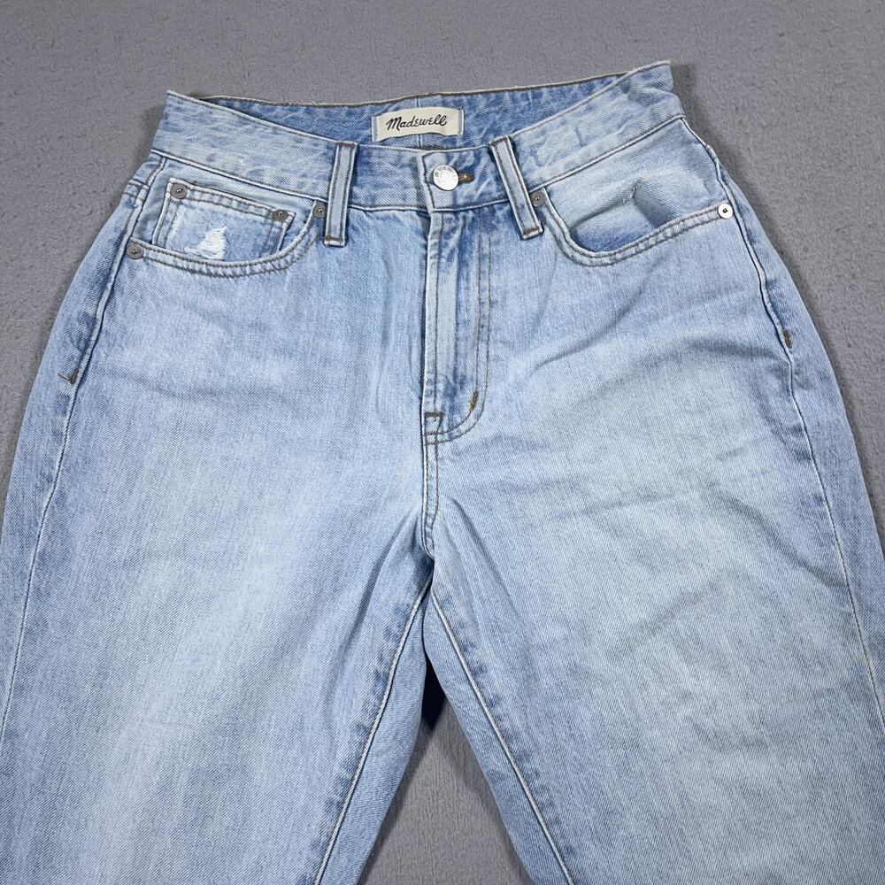 Madewell Jeans Womens 26 Petite Light Blue Curvy Perfect Vintage High Rise Denim - Picture 2 of 10